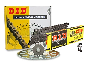 Kit Trasmissione DID Beta RR 50 Motard fino al 2004 (catena-corona-pignone)