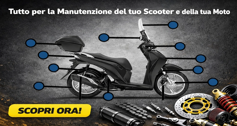 Ricambi elettrici e componenti manutenzione moto e scooter