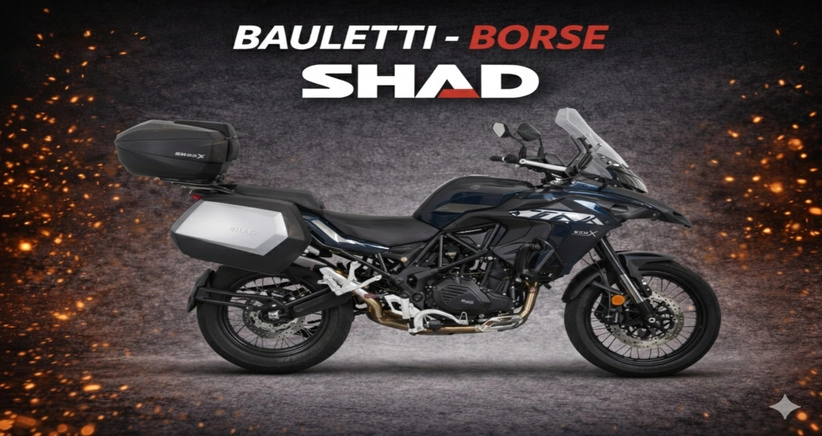 Bauletti, borse e valigie moto SHAD per touring e scooter